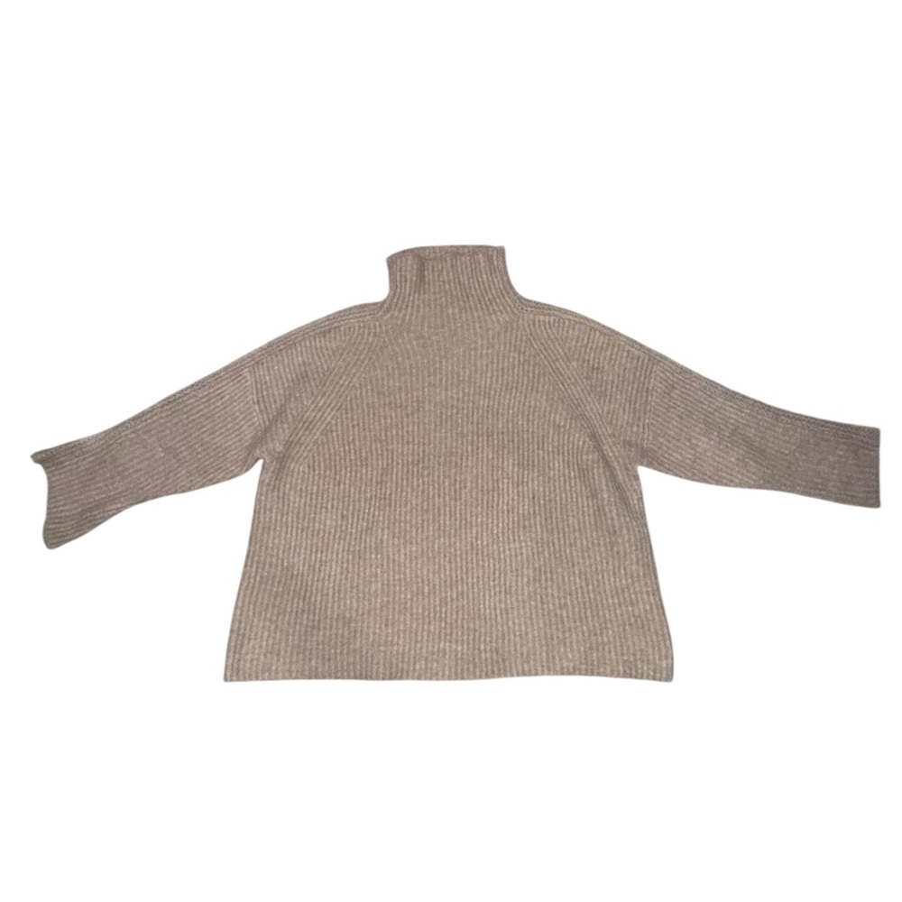 3.1 Phillip Lim Taupe Lace Detail Pullover Sweater Size XS - Picture 4 of 12